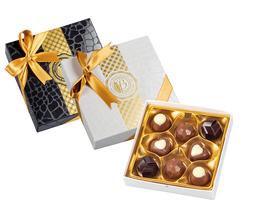 Bolci Diamond Шоколадови пралини в подаръчна опаковка 80 гр