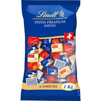 Lindt Микс от шоколадчета 1000 гр мин. 150 бр