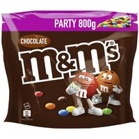 M&M's шоколадови бонбони със захарна глазура 800 гр 