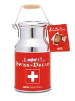 Swiss Dream  Швейцарски шоколадчета  в метална касичка 100 гр