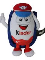 Ferrero Kinder Мек плюш Kinderino, съдържащ 12 шоколадови блокчета Kinder 150 гр