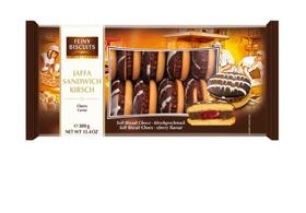 Feiny Biscuits Jaffa Бисквити с кремообразен пълнеж от череша 380 гр