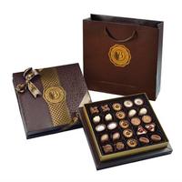 Bolci Diamond Brown  Шоколадовите пралини от качествен белгийски шоколад в елегантна кафява кутия 290 gr