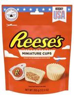 Reese's  Индивидуално опаковани чашки с фъстъчено масло покрити с бял шоколад 355 гр