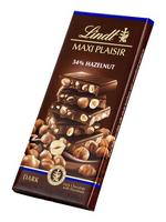 Lindt Черен шоколад с лешници 150 гр