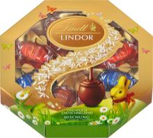 Lindt Шоколадови яйца - 3 вида , 144 гр