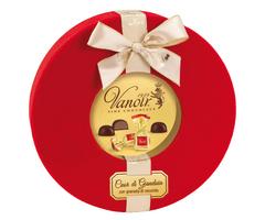 Vanoir Circle Шоколадови пралини в елегантна велурена кутия 210 гр