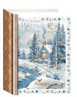 Masha Красива кутия с белгийски бонбони във формата на книга - Зимна картина 85 гр.