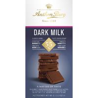 Anthon Berg Черен и млечен шоколад 55%  80 гр