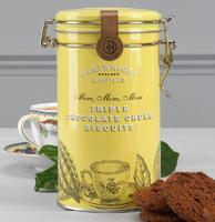 Cartwright & Butler Бисквити троен шоколад в метална кутия  200 гр 