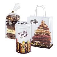 Bolci Смесен шоколад BiMola в метална кутия 210 гр
