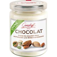 Grashoff Белгийски бял течен шоколад с шам фъстък и бадем 235 гр