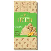 Heidi Шоколад с бели бадеми и шам фъстък 100 гр