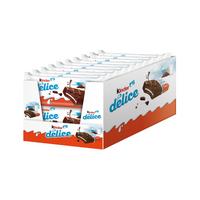 Ferrero Kinder Delice Какаов пандишпан с какаова глазура и млечен крем пълнеж 20 бр 780 гр
