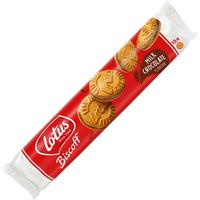 Lotus Biscoff Карамелени бисквити с пълнеж от млечен шоколад 150 гр