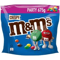 M&M'S Crispy Бонбонки с хрупкава сърцевина в млечен шоколад със захарна обвивка 675 гр