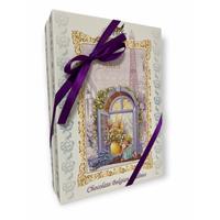 Masha Красива кутия с белгийски бонбони във формата на книга - Вълшебно утро  200 гр.