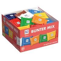 Ritter sport цветен микс от шоколадчета 84 бр 1400 гр