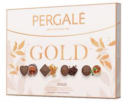 Pergale Gold Шоколадови бонбони 348 гр 48 бр