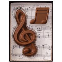 Weibler Подаръчна опаковка - Музика - с фин млечен шоколад 40 гр