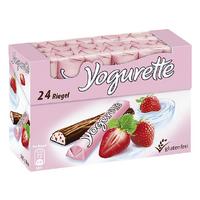 Yogurette 24бр. шоколадчета с крем и ягода 300 гр